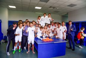 Калужане победили в историческом матче Юношеской футбольной лиги